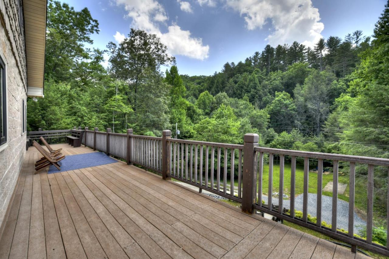 The Chariot - Creek Front With Hottub, Fire Pits, Billiards, Ev Charger - Sandalwood Stays Blue Ridge Exterior foto